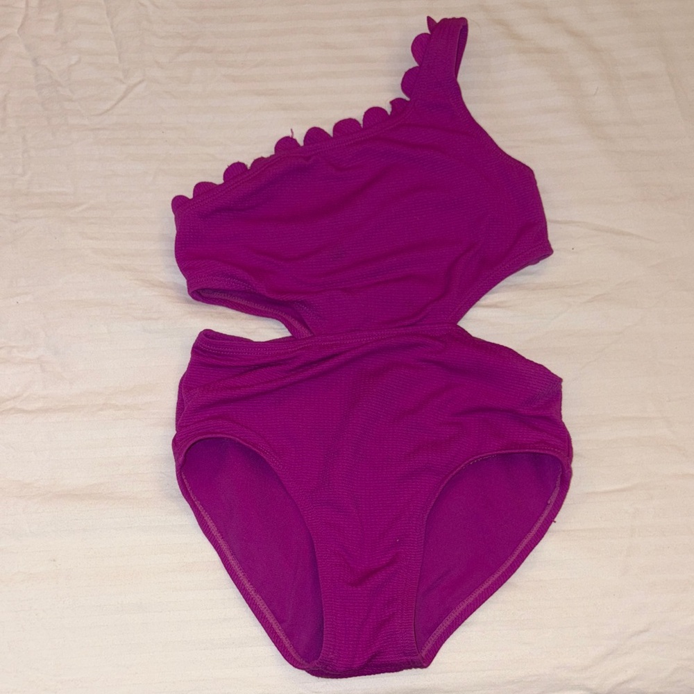 art class Kids Swim One Piece in Purple
